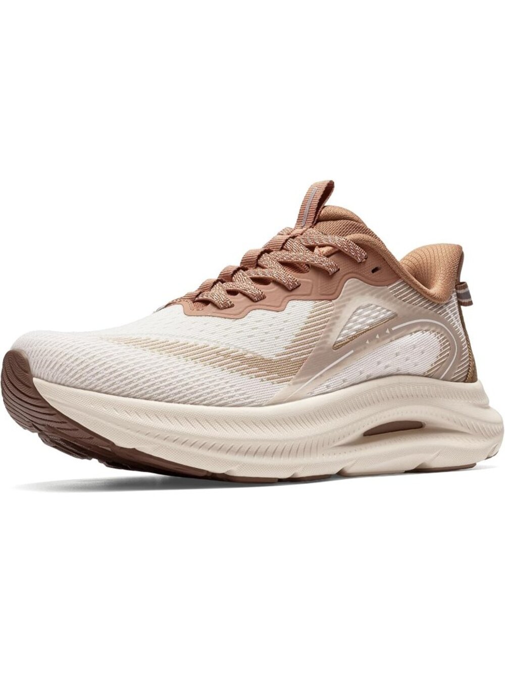 Women's Beige/Khaki Mesh Non Slip Breathable Comfortable Gym Fashion Sneakers